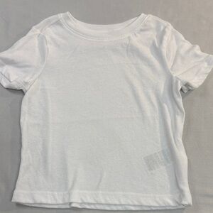 Old Navy - 2T Soft White Kids' Short Sleeve Tee